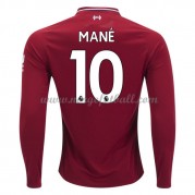 Billige Liverpool 2018-19 Sadio Mane 10 Hjemmedraktsett Langermet
